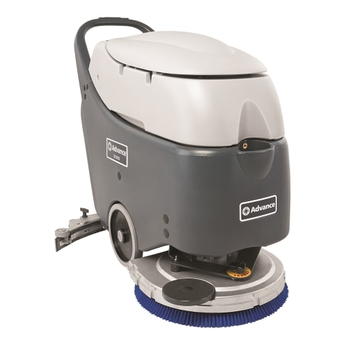 Advance Nilfisk® SC450 Walk-Behind Automatic Scrubber, Wet Batteries, Onboard Charger, 20in